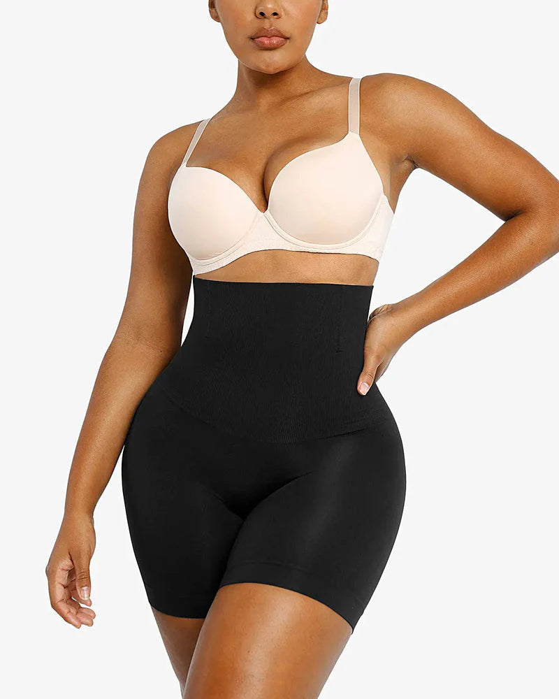 LuxeShape High-Waist Sculpting Shorts