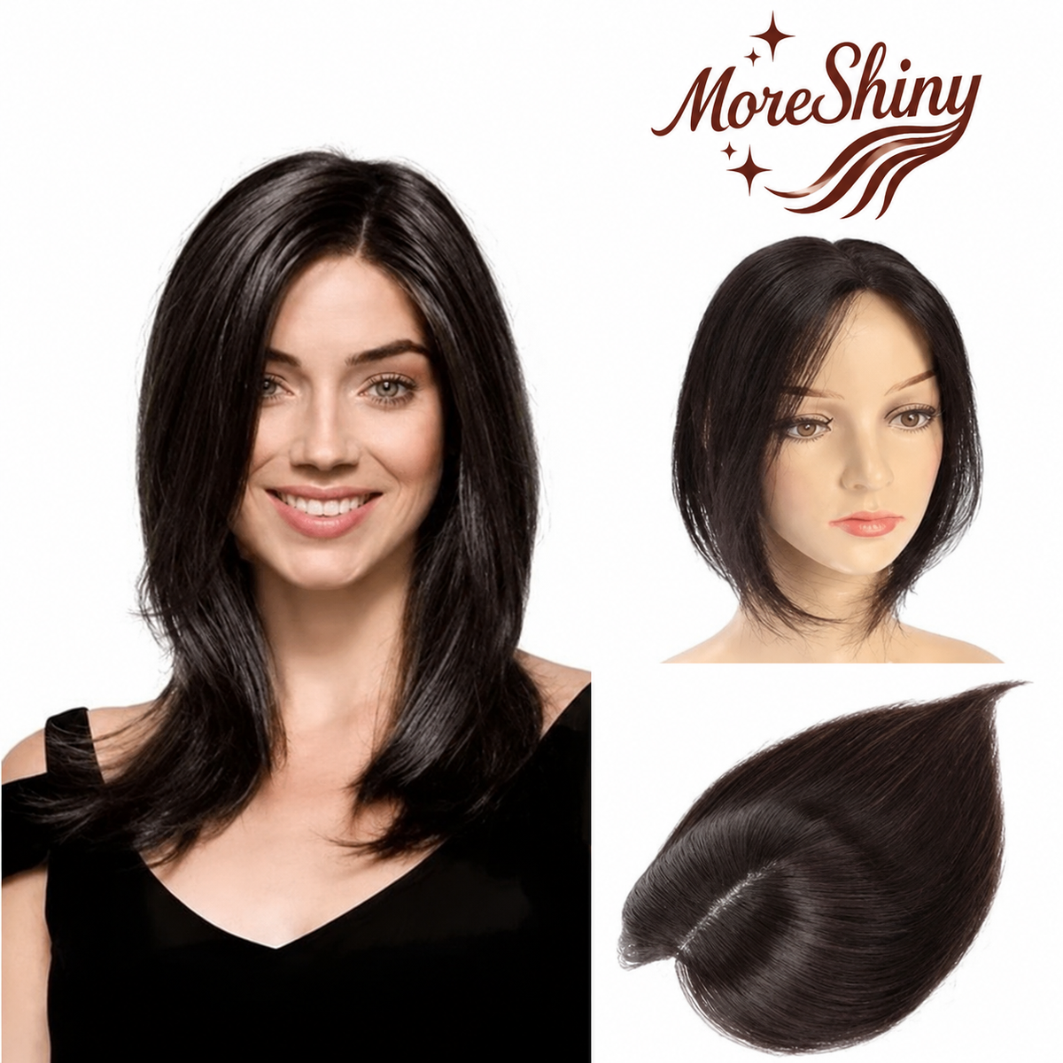 18-Inch Natural Blend Clip-In Hair Extension
