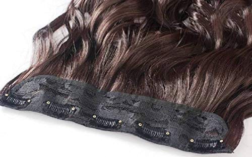 24 Inches" Clip In Hair Extensions + FREE Hair Bun (Juda) Extension