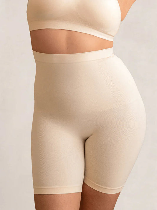 LuxeShape High-Waist Sculpting Shorts