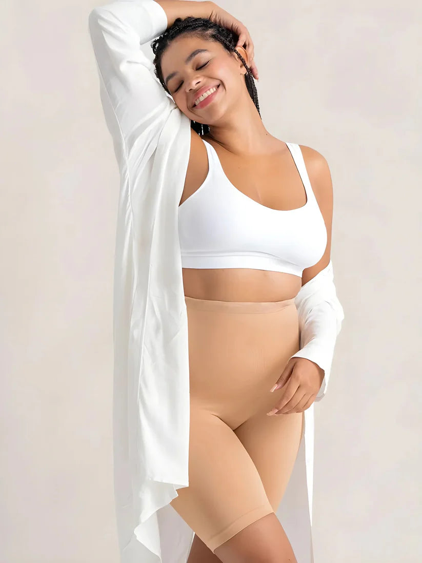 LuxeShape High-Waist Sculpting Shorts